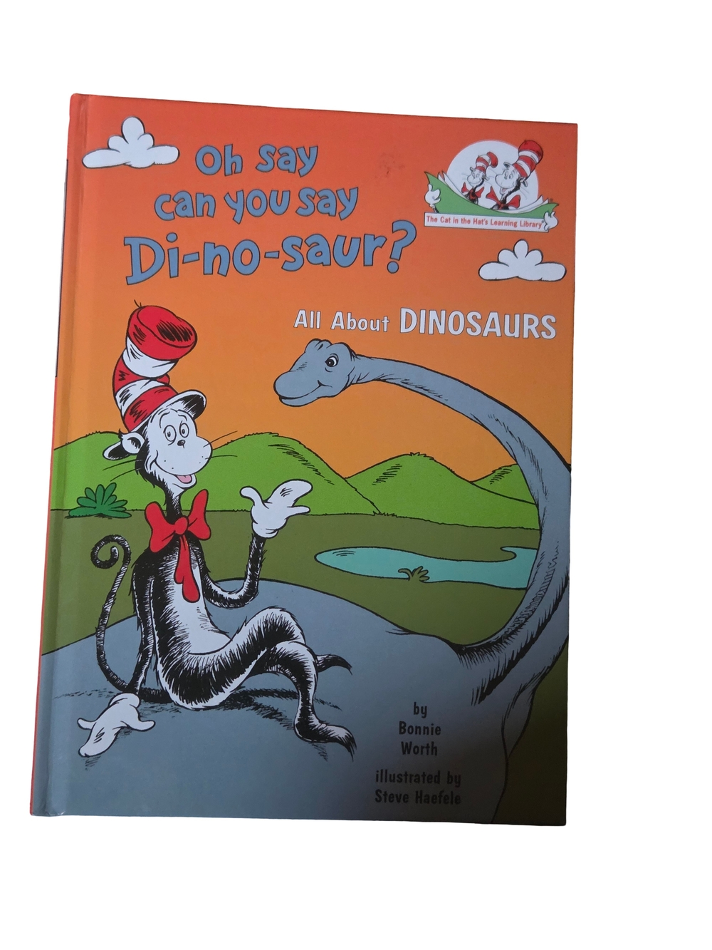 Dr. Seuss Orange Dinosaur Picture Book